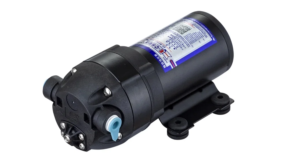 E-Chen EC-802 Pressure Booster Water Pump 400/600GPD Electric Diaphragm Pump 24V DC 2.5-3.0LPM at 80psi for RO Water Purifier
E-Chen EC-802 Pressure Booster Water Pump 400/600GPD Electric Diaphragm Pump 24V DC 2.5-3.0LPM at 80psi for RO Water Purifier