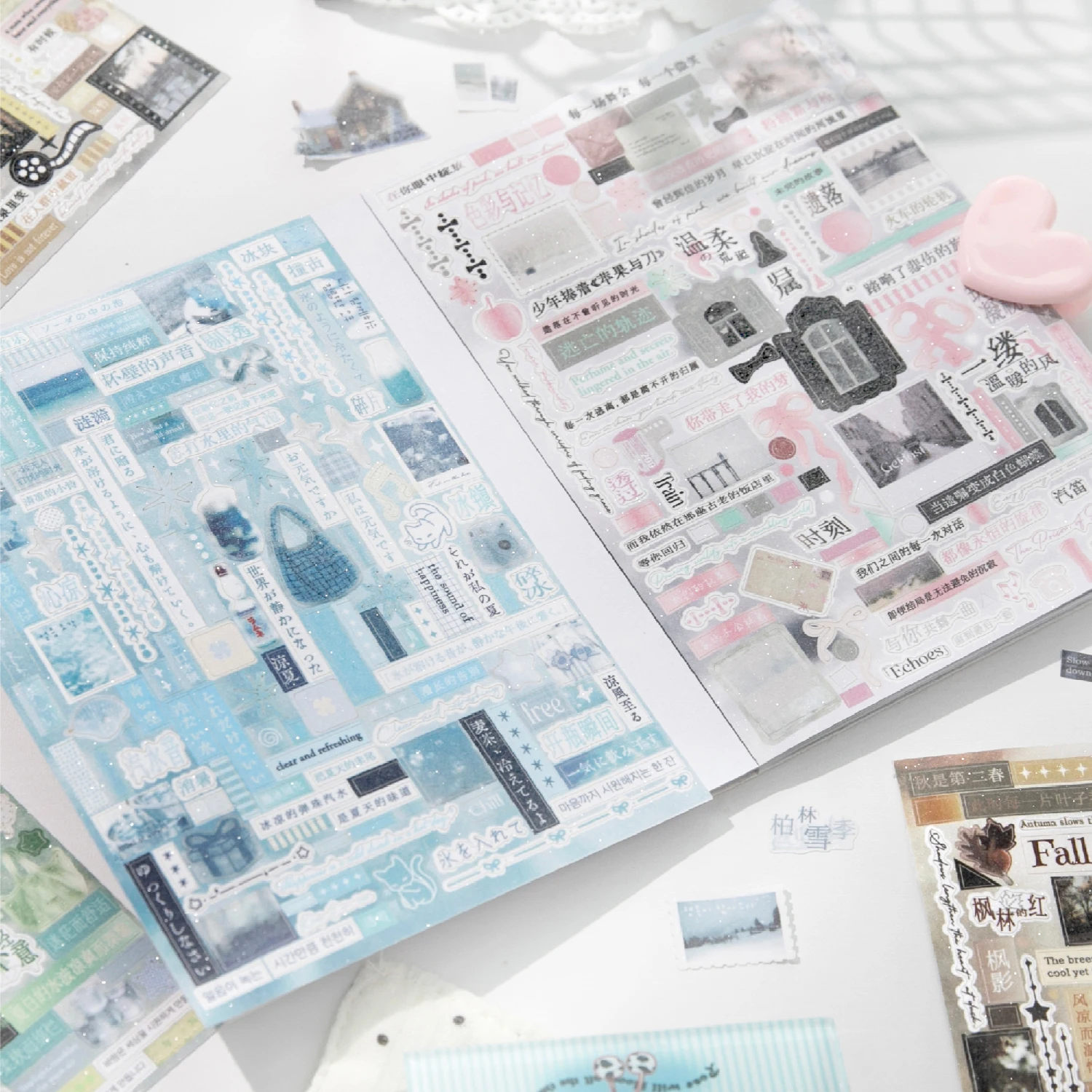 20sheets Yesterday's Footnote Series Ins Die Cutting Sticker Book Creative Handbook Collage DIY Scrapbook Aesthetic Supplies
20sheets Yesterday's Footnote Series Ins Die Cutting Sticker Book Creative Handbook Collage DIY Scrapbook Aesthetic Supplies