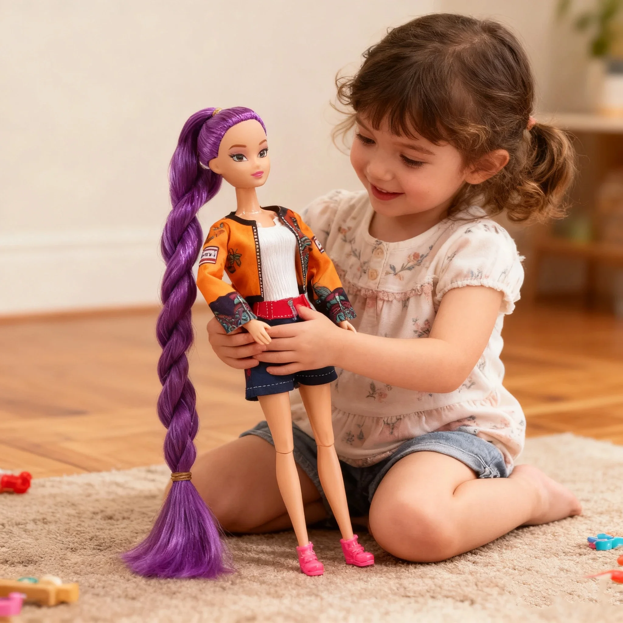 1:1New Kpop Demon Hunters Anime Merchandise Rumi Mira Zoyi Character Figurine Birthday Gift Fan Club Gifts 11 Joints Are Movable
1:1New Kpop Demon Hunters Anime Merchandise Rumi Mira Zoyi Character Figurine Birthday Gift Fan Club Gifts 11 Joints Are Movable