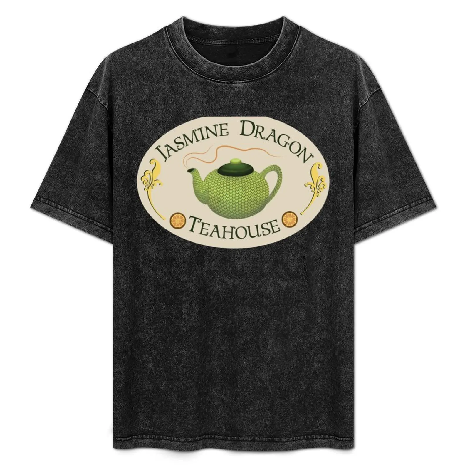 Jasmine Dragon Teahouse Original Artwork T-Shirt Basic Regular Fit Casual T-Shirt
Jasmine Dragon Teahouse Original Artwork T-Shirt Basic Regular Fit Casual T-Shirt