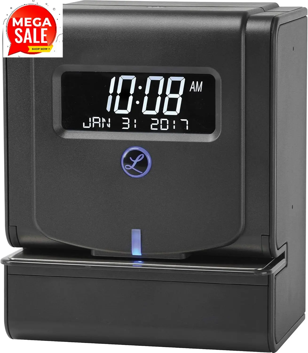 2100HD Employee Time Clock for Small Business - Thermal Print Technology, Tru Align System with LED Indicator (Black 9.8 X 6 X 8
2100HD Employee Time Clock for Small Business - Thermal Print Technology, Tru Align System with LED Indicator (Black 9.8 X 6 X 8