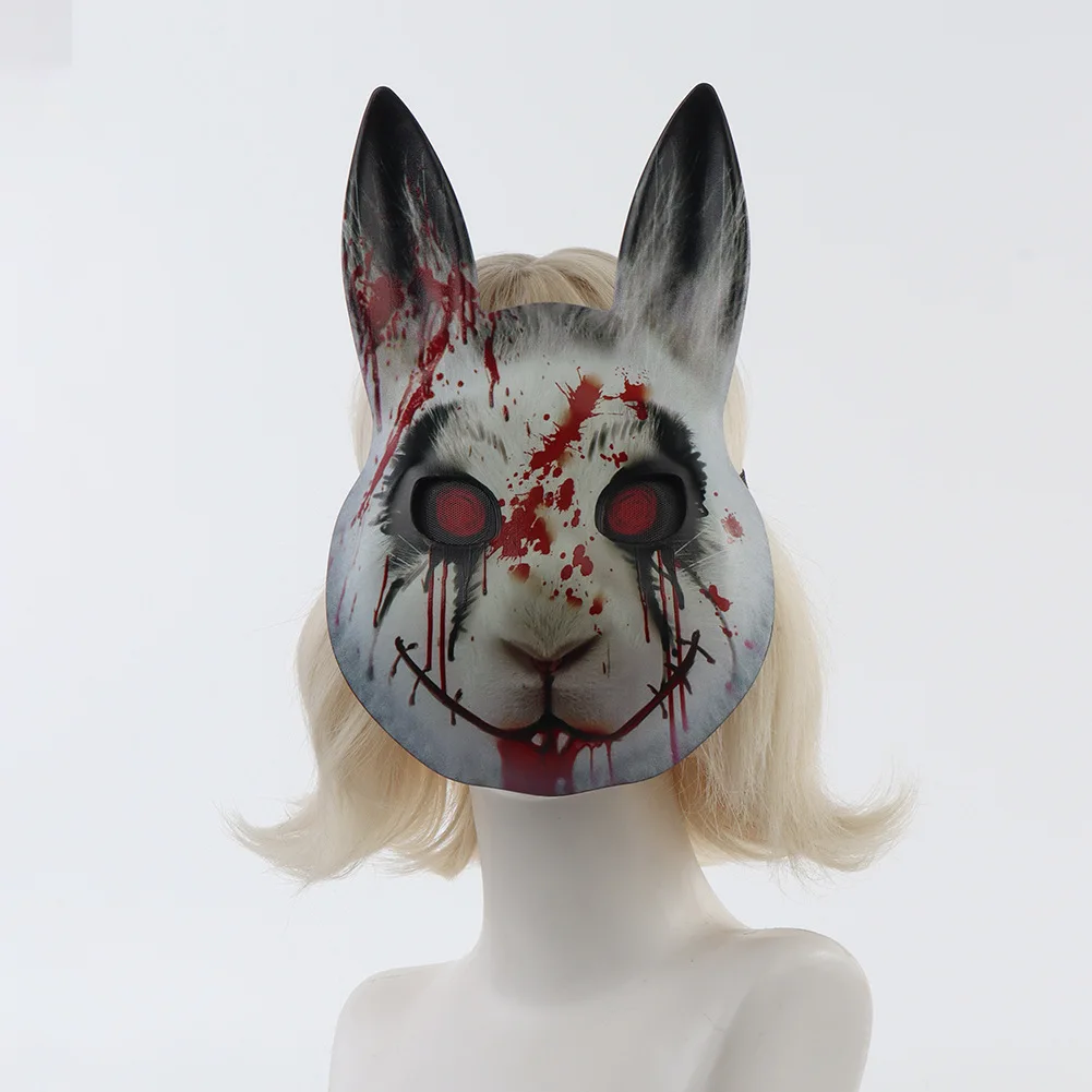 Terrifying Bloody Rabbit Face Masks Halloween Masks Rabbit Ear Masks Cosplay Makeup Anime Accessories Party Props
Terrifying Bloody Rabbit Face Masks Halloween Masks Rabbit Ear Masks Cosplay Makeup Anime Accessories Party Props