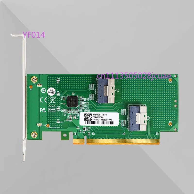 New discrete graphics card, external, expansion, extension PCIe 4.0 16x to SlimSAS 8654 baseplate
New discrete graphics card, external, expansion, extension PCIe 4.0 16x to SlimSAS 8654 baseplate