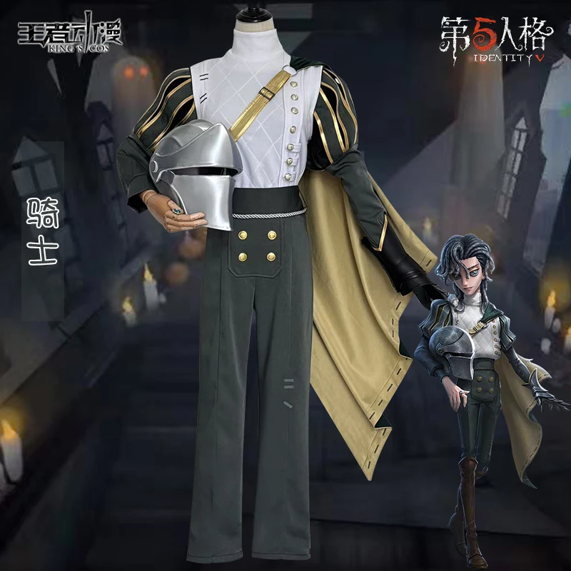 Косплей Популярная игра Identity V Cos Knight Cos Survivors Ролевые костюмы Костюмы на Хэллоуин
Косплей Популярная игра Identity V Cos Knight Cos Survivors Ролевые костюмы Костюмы на Хэллоуин