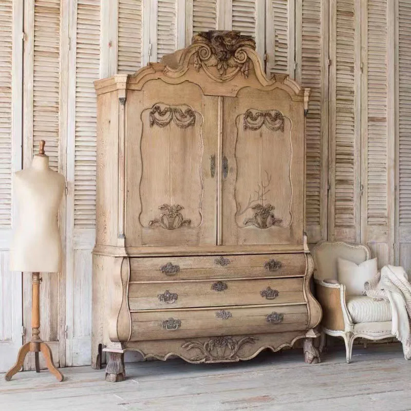 Furniture Solid wood carving flower wardrobe, decorative cabinets Side cabinets Lockers
Furniture Solid wood carving flower wardrobe, decorative cabinets Side cabinets Lockers