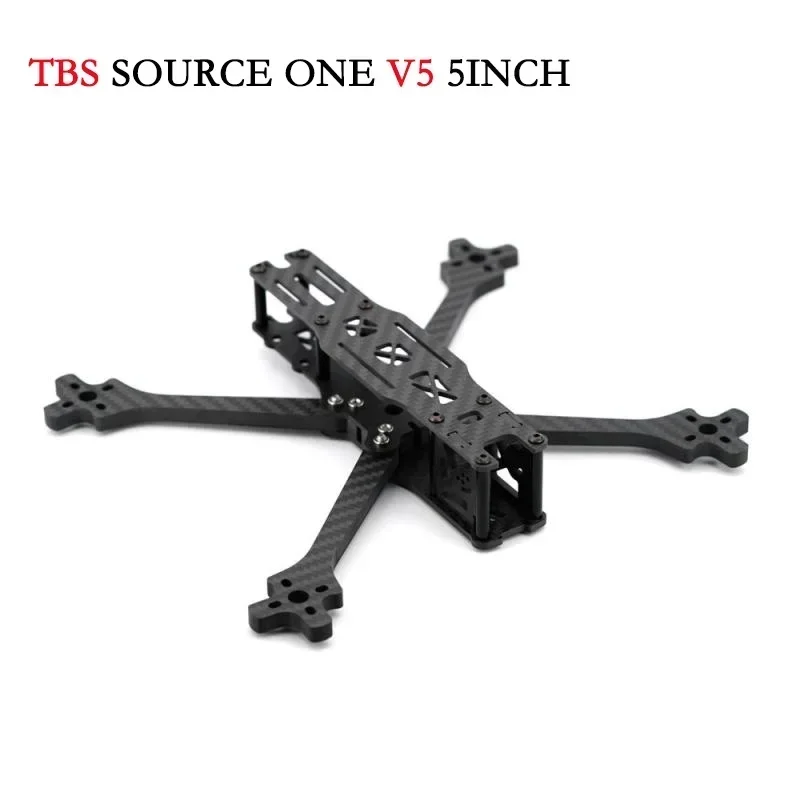 Original TBS SOURCE ONE V5 Wide-stance X Carbon Fiber 5inch FPV Frame Kits for FPV Freestyle 5 inch 7 inch
Original TBS SOURCE ONE V5 Wide-stance X Carbon Fiber 5inch FPV Frame Kits for FPV Freestyle 5 inch 7 inch