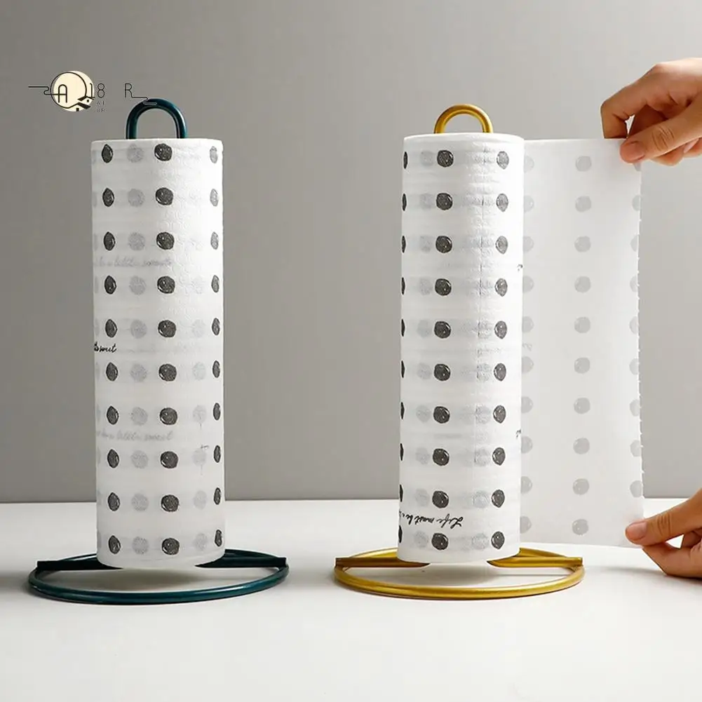 A18R -Paper Towel Rack Kitchen Cling Film Storage Roll Paper Holder Desktop Oil-Absorbing Paper Holder Kitchen Supplies
A18R -Paper Towel Rack Kitchen Cling Film Storage Roll Paper Holder Desktop Oil-Absorbing Paper Holder Kitchen Supplies