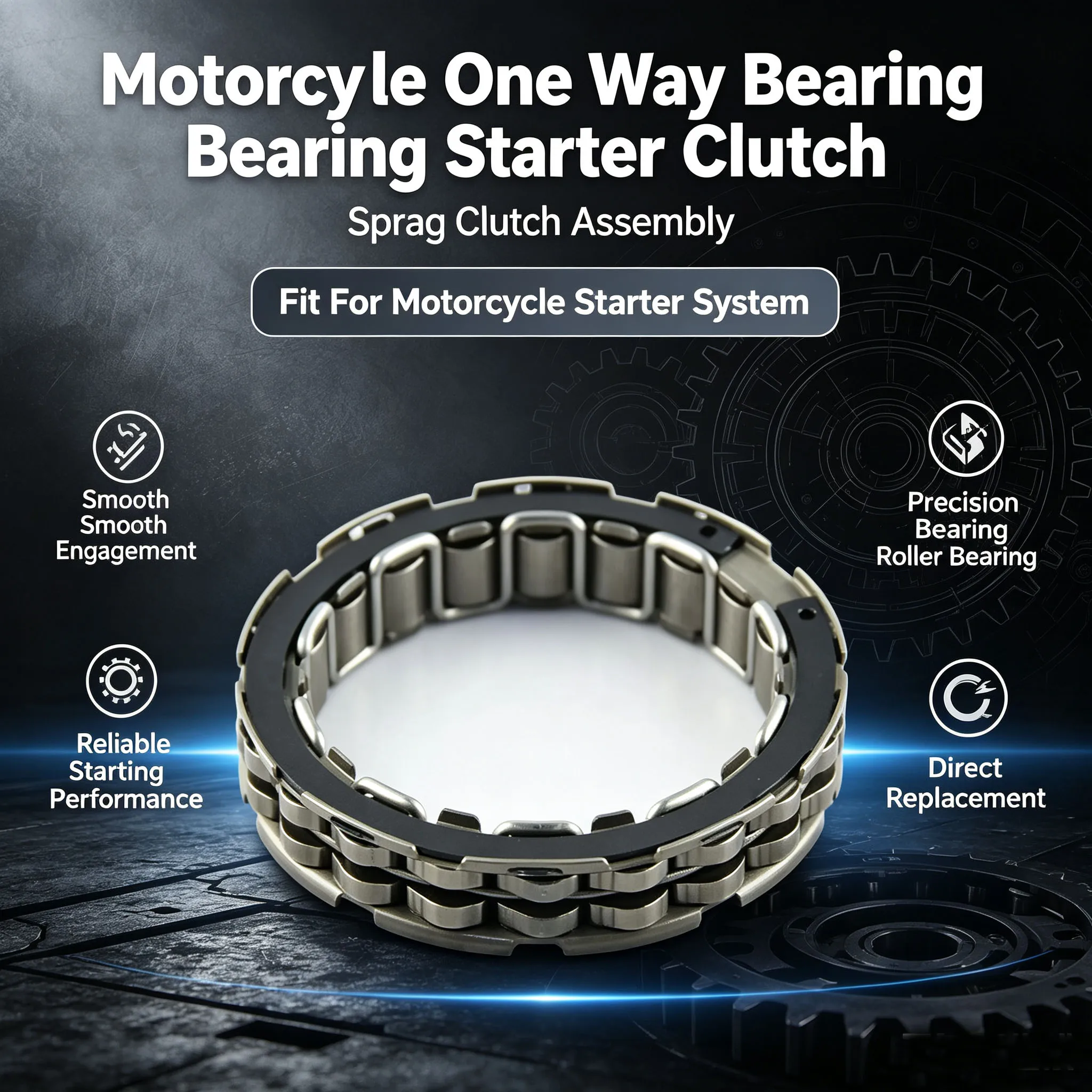 Motorcycle One-Way Bearing Starter Clutch For Husaberg FE FS 450 550 650 For Can-Am DS650 650 For Aprilia Pegaso GA650 1992-2000
Motorcycle One-Way Bearing Starter Clutch For Husaberg FE FS 450 550 650 For Can-Am DS650 650 For Aprilia Pegaso GA650 1992-2000