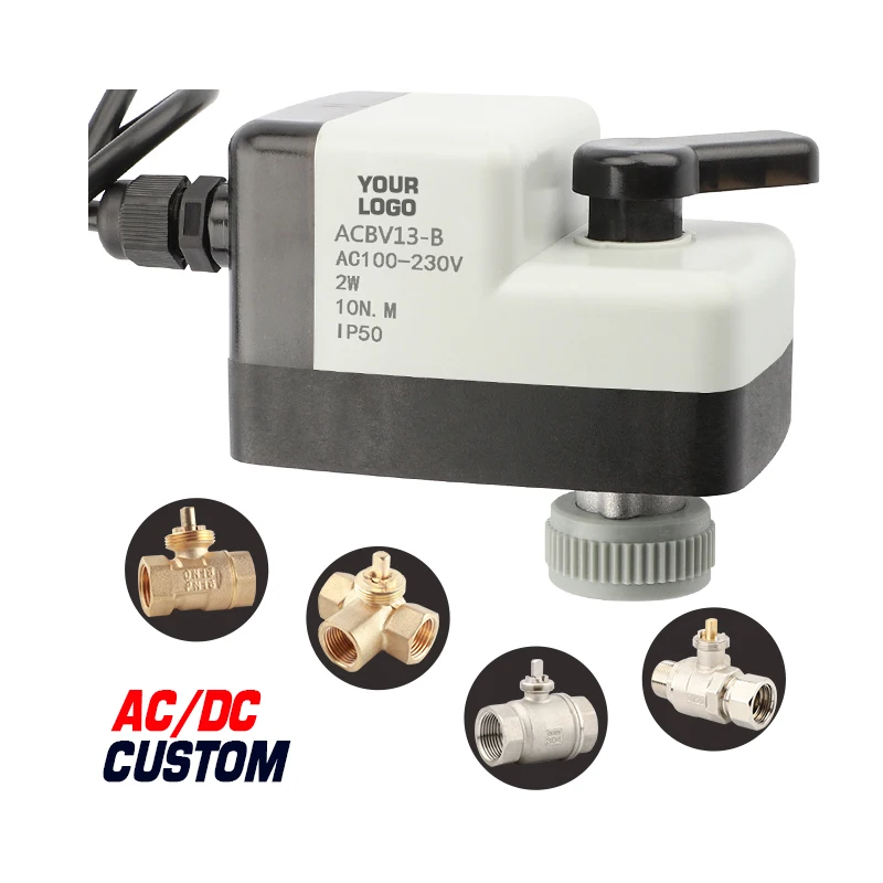 Junzhou Motorized Ball Valve DN20 2way 2wire 1point Control Electric Actuator AC110V/220V Normally Open and Normally Closed Type
Junzhou Motorized Ball Valve DN20 2way 2wire 1point Control Electric Actuator AC110V/220V Normally Open and Normally Closed Type