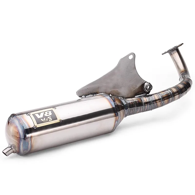 V8 Modified Racing Full Exhaust System For bws100 4vp exhaust 100-125cc 4vp Scooter 100cc 125cc
V8 Modified Racing Full Exhaust System For bws100 4vp exhaust 100-125cc 4vp Scooter 100cc 125cc