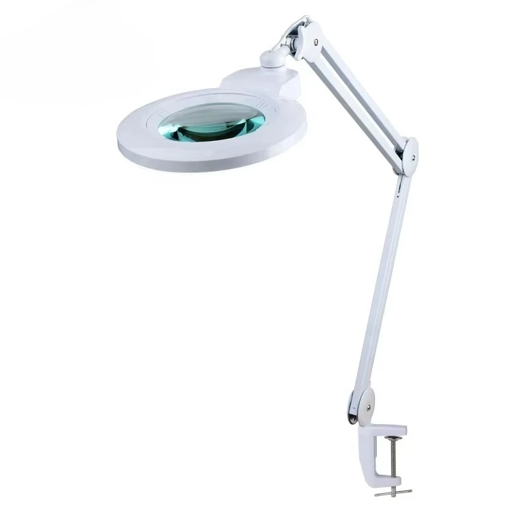 Manufacturing Equipment 5 Inch Magnifying Glass Wholesale Loeplamp LED Light Dermatology Magnifier
Manufacturing Equipment 5 Inch Magnifying Glass Wholesale Loeplamp LED Light Dermatology Magnifier