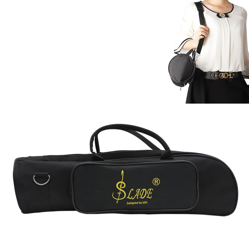 B-flat Trumpet Bag Durable Conventional Shoulder Handheld Case Bag (Black) Trumpet accessory Trumpet case
B-flat Trumpet Bag Durable Conventional Shoulder Handheld Case Bag (Black) Trumpet accessory Trumpet case