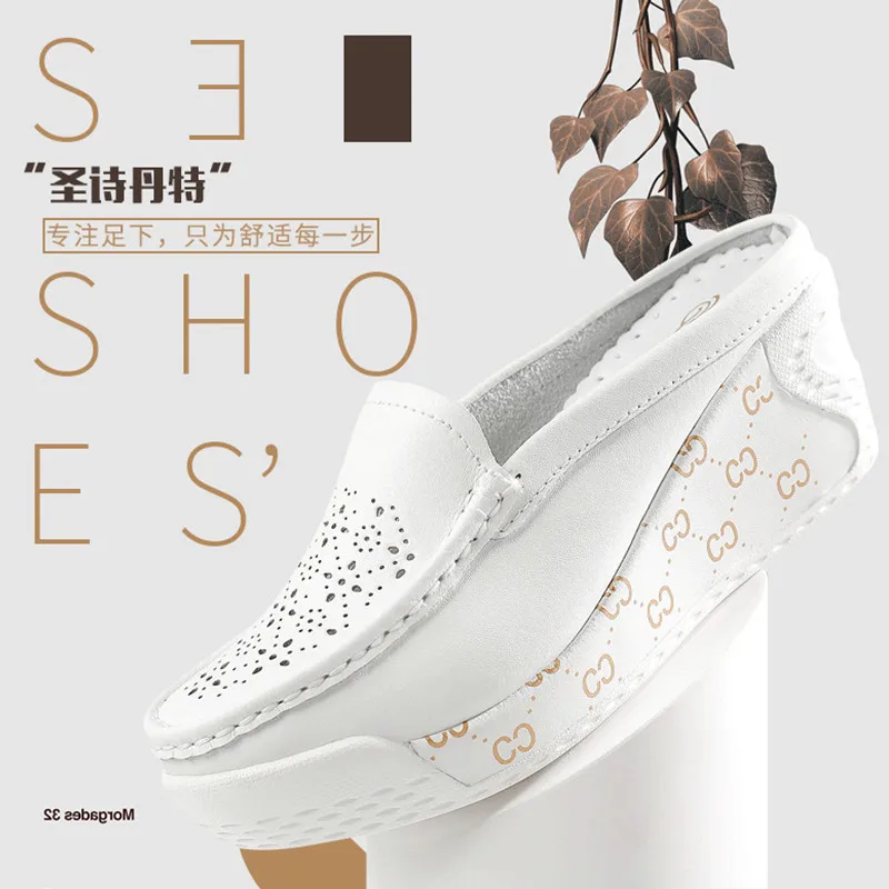 Summer New Style Slope Heel Slippers Hollow Thick Sole Half Slippers Wrapped Cowhide Cool Slippers for Women
Summer New Style Slope Heel Slippers Hollow Thick Sole Half Slippers Wrapped Cowhide Cool Slippers for Women