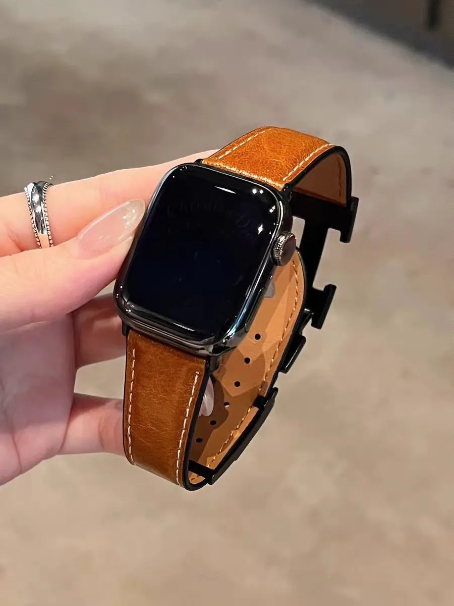 Высококачественный кожаный ремешок для Apple Watch S10 42/46 мм с магнитной пряжкой, деловой ремешок для iWatch 49Ultra 38/42 40/44/41/45 для мужчин и женщин
Высококачественный кожаный ремешок для Apple Watch S10 42/46 мм с магнитной пряжкой, деловой ремешок для iWatch 49Ultra 38/42 40/44/41/45 для мужчин и женщин