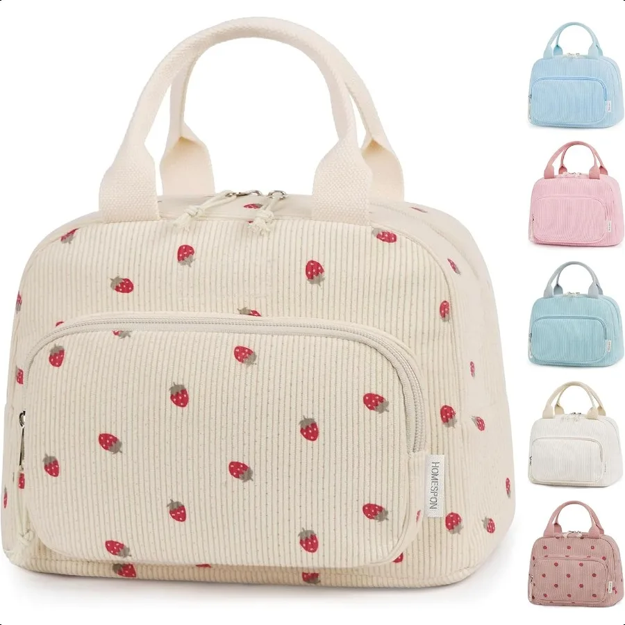 Сумка для обеда для женщин, мужчин и взрослых с передним карманом, милая вельветовая изолированная сумка для обеда, большая вместительная коробка для обеда, контейнер-холодильник f
Сумка для обеда для женщин, мужчин и взрослых с передним карманом, милая вельветовая изолированная сумка для обеда, большая вместительная коробка для обеда, контейнер-холодильник f