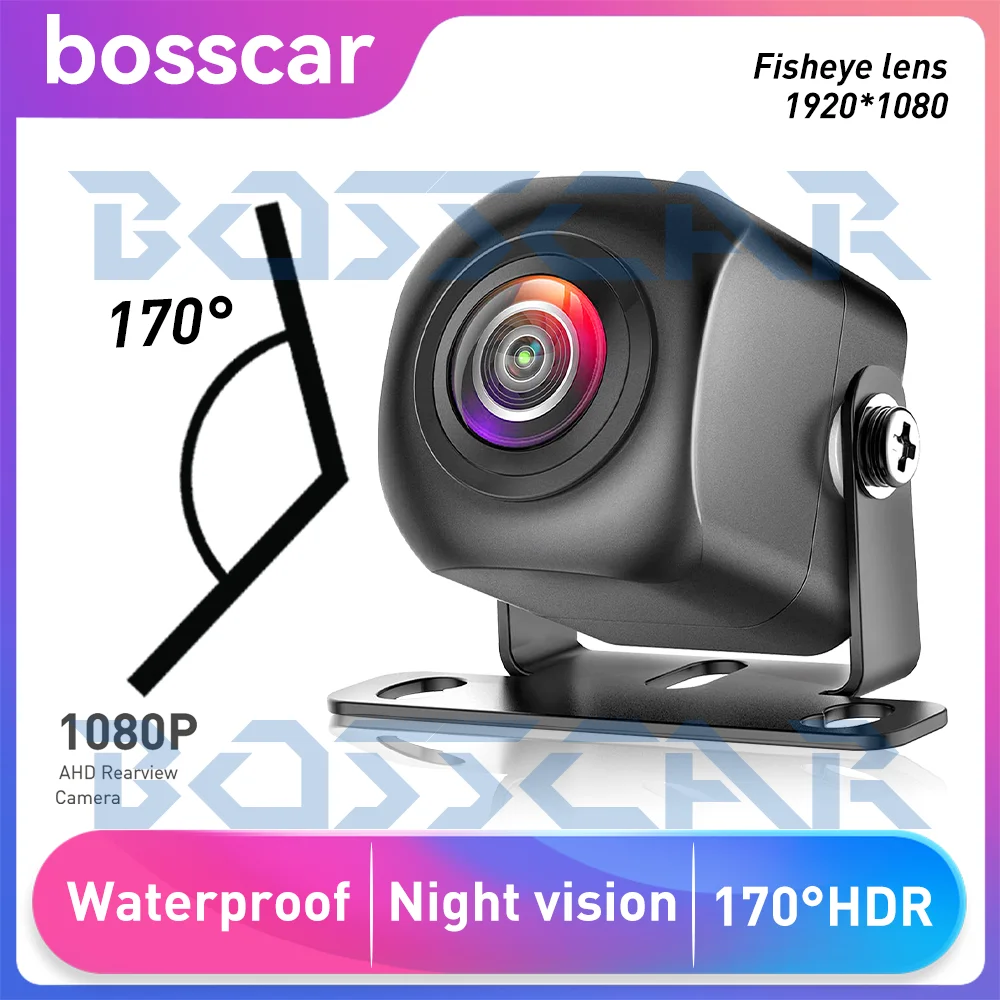 Car Reverse Camera: 1080P AHD, 170° HDR Fisheye Lens, Waterproof, Night Vision for Optimal Rearview
Car Reverse Camera: 1080P AHD, 170° HDR Fisheye Lens, Waterproof, Night Vision for Optimal Rearview