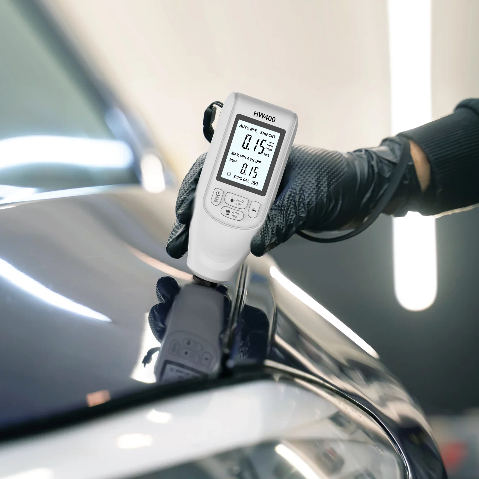 HW400 Car Paint Coating Thickness Tester Metal Electroplating Layer Thickness Measuring Tool 1PC
HW400 Car Paint Coating Thickness Tester Metal Electroplating Layer Thickness Measuring Tool 1PC