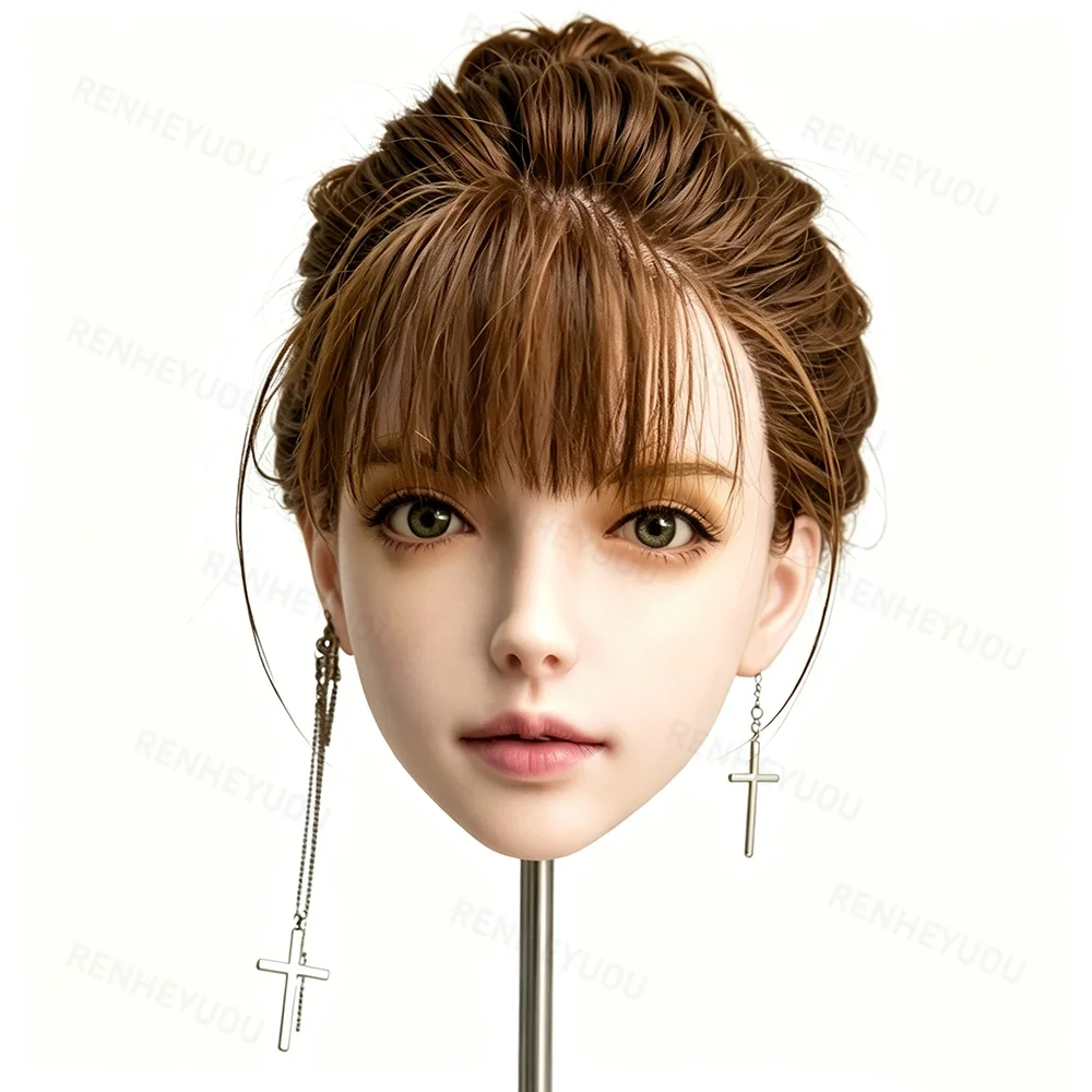 Handmade Realistic Silicone Head Model Easy To Install M8/M16 Interface For Custom Figure Parts Making
Handmade Realistic Silicone Head Model Easy To Install M8/M16 Interface For Custom Figure Parts Making