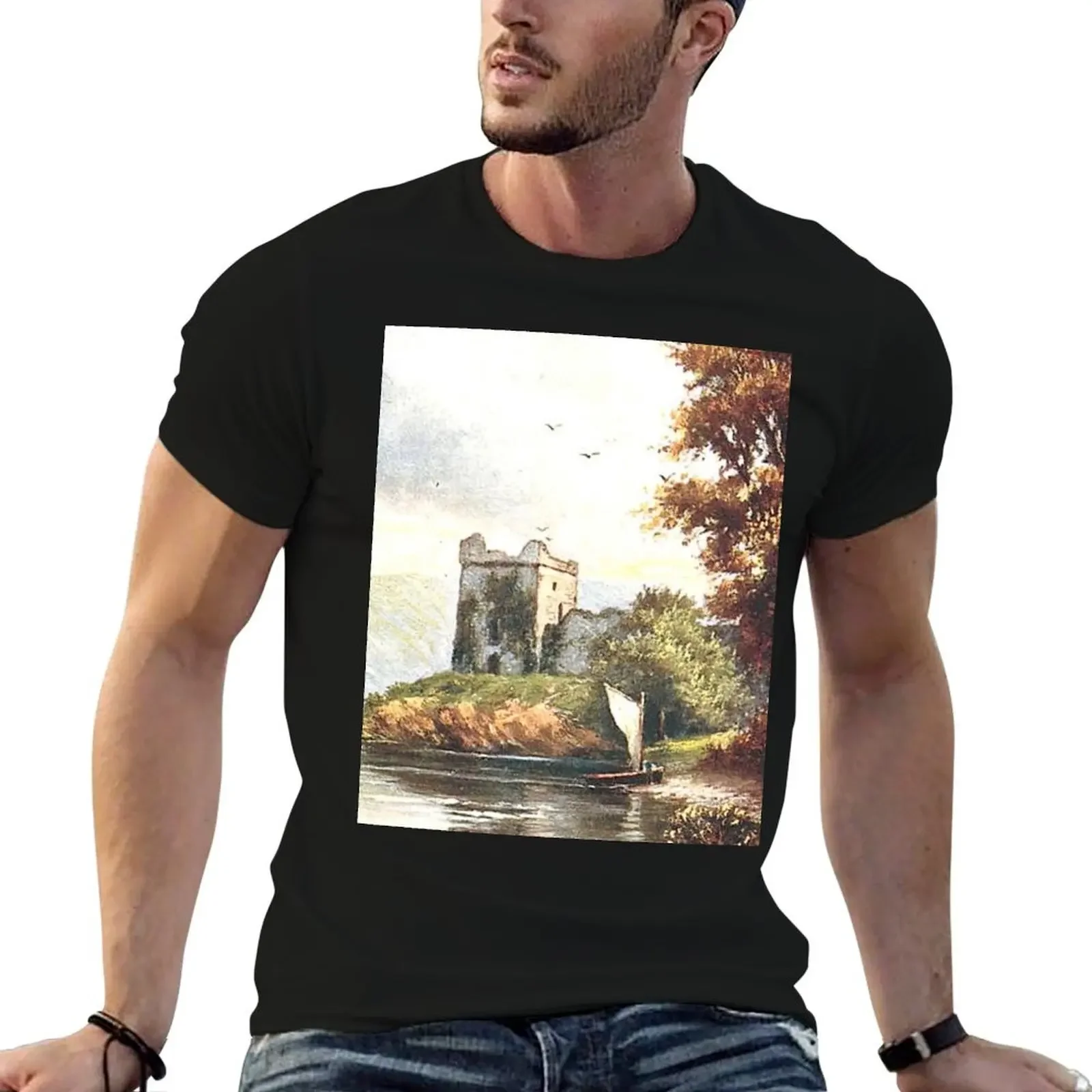 Vintage Illustration of Urquhart Castle, Loch Ness T-Shirt sweat cute clothes black t shirts for men
Vintage Illustration of Urquhart Castle, Loch Ness T-Shirt sweat cute clothes black t shirts for men