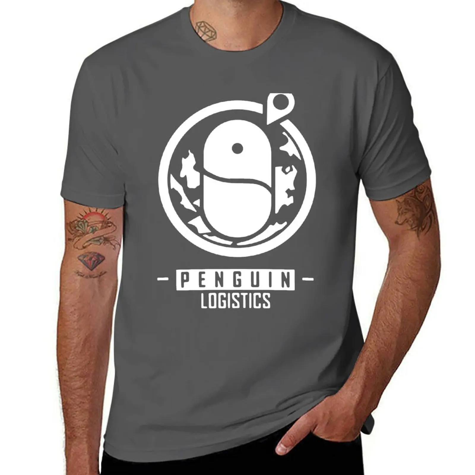 Arknights - Penguin Logistics Logo (white) T-Shirt Casual Streetwear Short Sleeve Tee
Arknights - Penguin Logistics Logo (white) T-Shirt Casual Streetwear Short Sleeve Tee