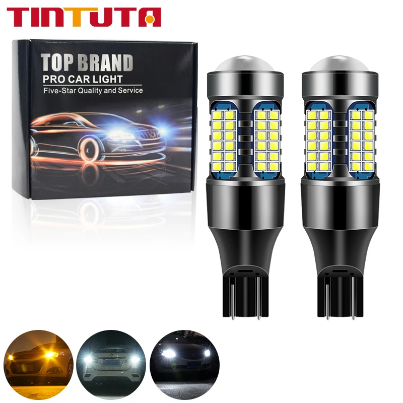 2pcs T15 W16W 54SMD Canbus No Error led bulbs High Bright LED Reversing Light Car Backup Reserve Light Auto Tail Brake Lamps 12v
2pcs T15 W16W 54SMD Canbus No Error led bulbs High Bright LED Reversing Light Car Backup Reserve Light Auto Tail Brake Lamps 12v