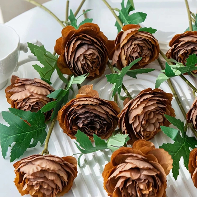 5pcs Artificial Flower Silk Peony Wedding Bridal Bouquet Outdoor Courtyard Home Room Reception Decor Pretty Wreath Diy Box Gifts 
5pcs Artificial Flower Silk Peony Wedding Bridal Bouquet Outdoor Courtyard Home Room Reception Decor Pretty Wreath Diy Box Gifts