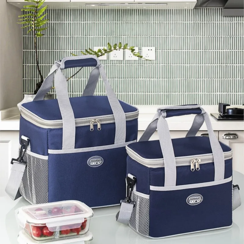 Insulated portable lunch box with aluminum foil thickened with rice portable large capacity outdoor thermal bag refrigerated bag
Insulated portable lunch box with aluminum foil thickened with rice portable large capacity outdoor thermal bag refrigerated bag