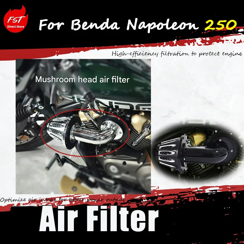 For Benda Napoleon 250 Reassembly Parts: Air Filter, Oil Pump Cover, Handlebar Heightening Part, Clutch Cover
For Benda Napoleon 250 Reassembly Parts: Air Filter, Oil Pump Cover, Handlebar Heightening Part, Clutch Cover