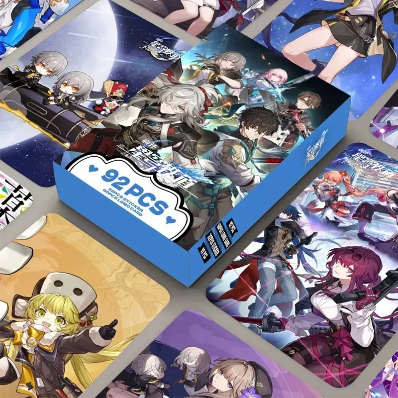 Hot New 92pcs Game Honkai Star Rail Lomo Card Double-sided Hd Color Printing Picture Collection Card Gifts
Hot New 92pcs Game Honkai Star Rail Lomo Card Double-sided Hd Color Printing Picture Collection Card Gifts