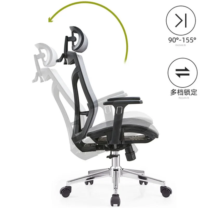 Ergonomic Office Chair 3D Adjustable Armrests Lumbar Support Office Chairs Relaxsessel Mit Liegefunktion Gaming Chair Furniture
Ergonomic Office Chair 3D Adjustable Armrests Lumbar Support Office Chairs Relaxsessel Mit Liegefunktion Gaming Chair Furniture