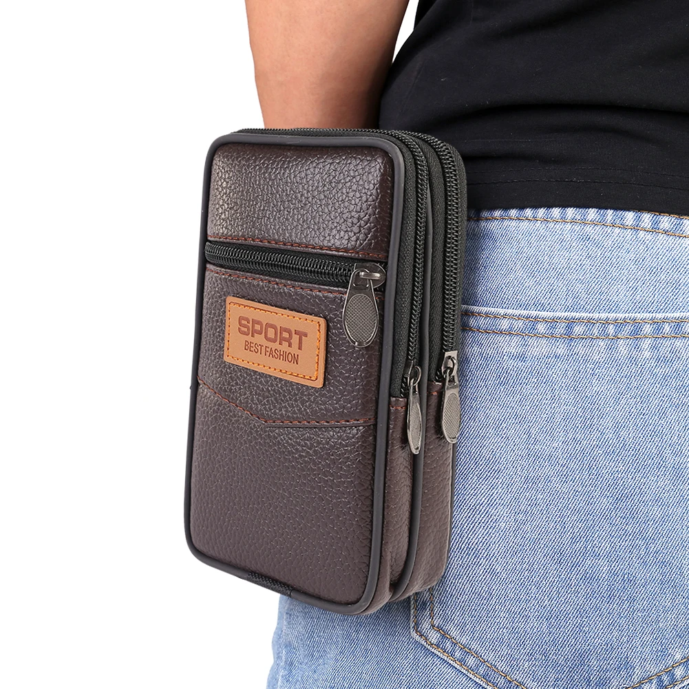 Cowhide Leather Bum Pouch for Men Multi Layer Simple Belt Bag Multifunction Fanny Pack Outdoor Mobile Phone Bag Men's Waist Bags
Cowhide Leather Bum Pouch for Men Multi Layer Simple Belt Bag Multifunction Fanny Pack Outdoor Mobile Phone Bag Men's Waist Bags