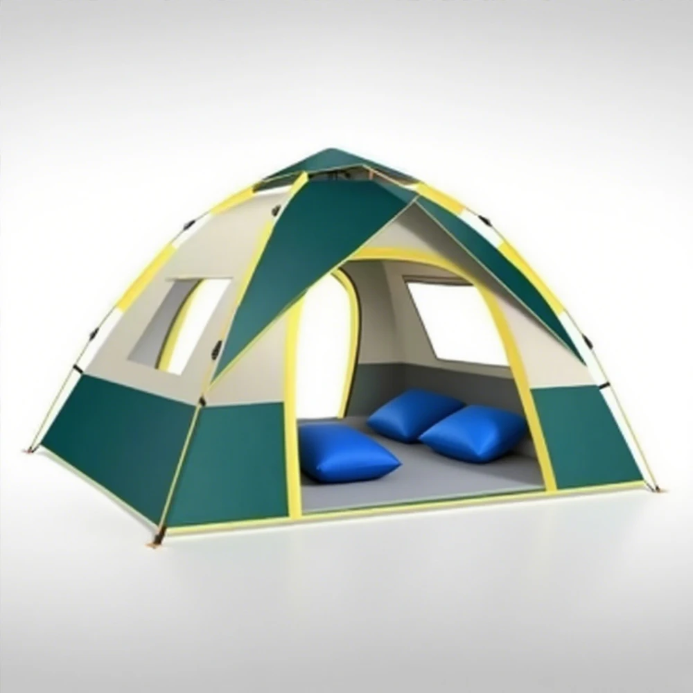 STLF Two-Person Outdoor Camping Tent Fully Automatic Rain-Proof Sun-Proof Made Oxford Fabric Overnight Camping Equipment
STLF Two-Person Outdoor Camping Tent Fully Automatic Rain-Proof Sun-Proof Made Oxford Fabric Overnight Camping Equipment