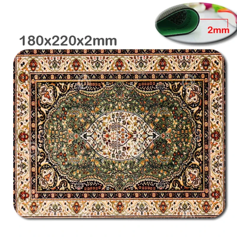 Small Size Small non-slip game mouse pad Retro Oriental Red Persian floral carpet PC pads Rubber based soft Persian carpet mat
Small Size Small non-slip game mouse pad Retro Oriental Red Persian floral carpet PC pads Rubber based soft Persian carpet mat