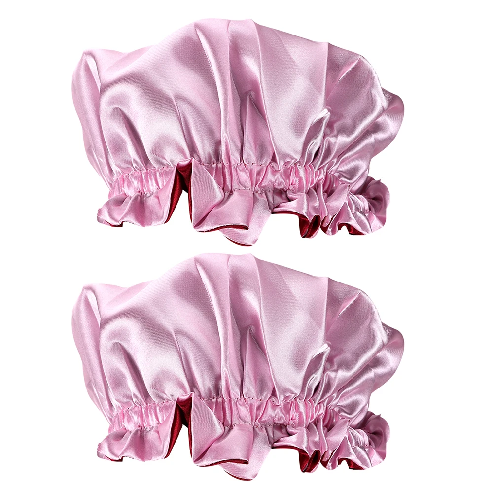 2Pcs Kids Bathing Cap Satin Bonnet Elastic Rim Sleep Breathable Hair Protection Home Use Durable Safe Lightweight
2Pcs Kids Bathing Cap Satin Bonnet Elastic Rim Sleep Breathable Hair Protection Home Use Durable Safe Lightweight