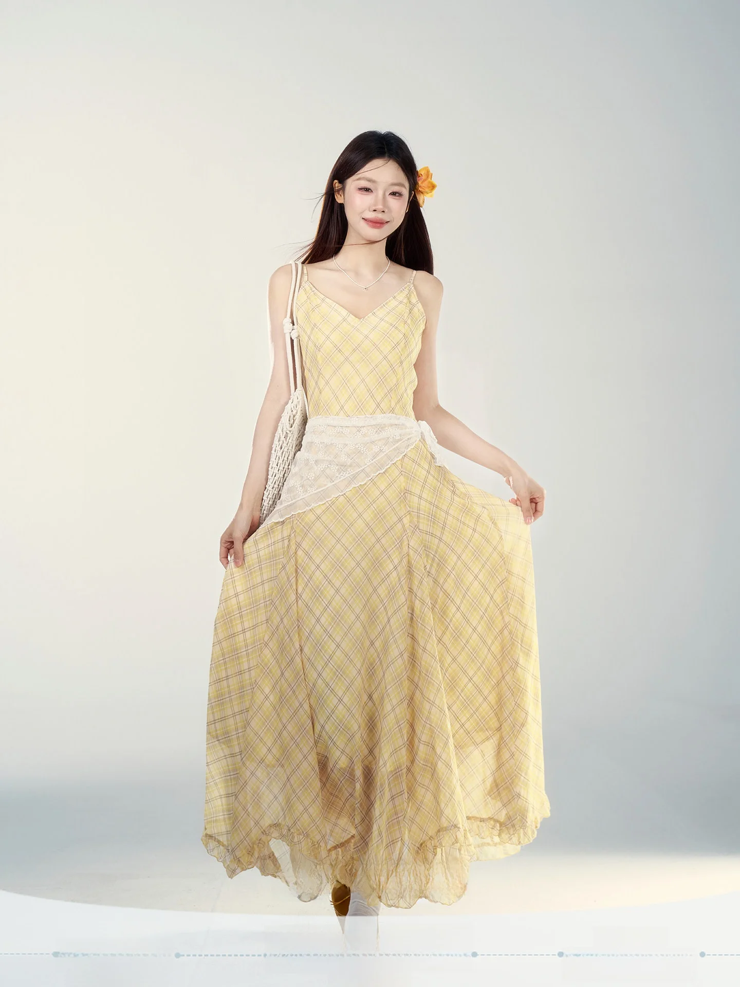 Spring 2026 Women's High Waist A-Line Dr Korean Sle No Sve High Waist Cheered Strapl Long Dr Commute Friendly
Spring 2026 Women's High Waist A-Line Dr Korean Sle No Sve High Waist Cheered Strapl Long Dr Commute Friendly