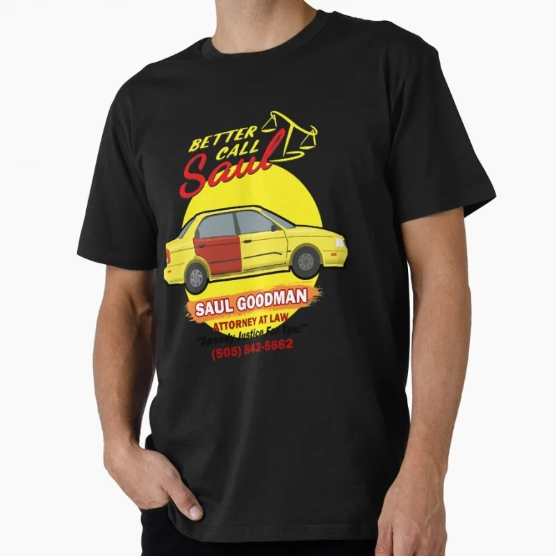 Retro Crime Movie Better Call Saul Gift t shirt 0502 Men's 100% cotton O-Neck Short Sleeve Graphic clothes All size tee S-6XL
Retro Crime Movie Better Call Saul Gift t shirt 0502 Men's 100% cotton O-Neck Short Sleeve Graphic clothes All size tee S-6XL