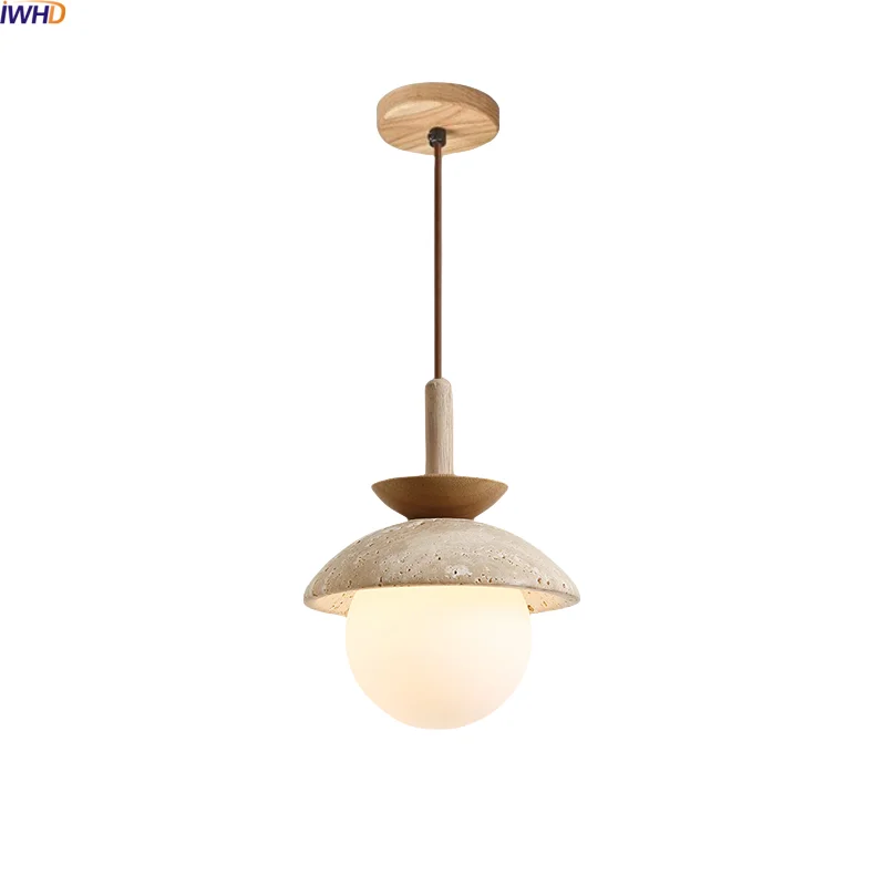 IWHD White Glass Ball LED Pendant Lights Hotel Dining Room Yellow Stone Wood Wooden Base Japan Style Hanging Lamp Hanglampen
IWHD White Glass Ball LED Pendant Lights Hotel Dining Room Yellow Stone Wood Wooden Base Japan Style Hanging Lamp Hanglampen