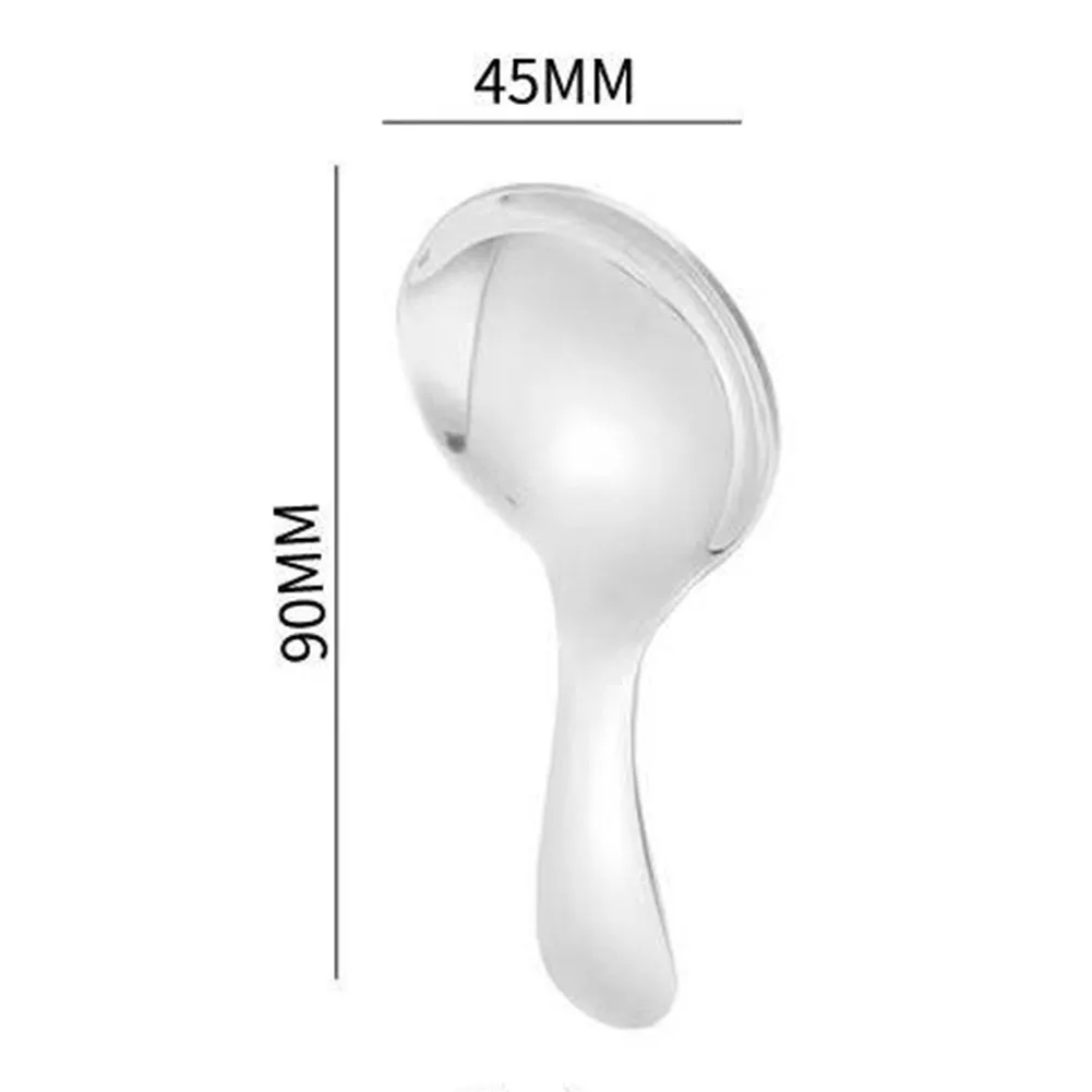 Clean High Quality Outdoor Camping Scoop Spoon Teaspoons Stainless Steel Adorable Design Round Head Short Handle
Clean High Quality Outdoor Camping Scoop Spoon Teaspoons Stainless Steel Adorable Design Round Head Short Handle
