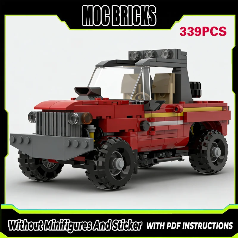Speed Racing Car Model MOC Building Bricks 4x4 Off-Road Pickup Truck Modular Technology Gifts Holiday Assemble Children Toy Suit
Speed Racing Car Model MOC Building Bricks 4x4 Off-Road Pickup Truck Modular Technology Gifts Holiday Assemble Children Toy Suit
