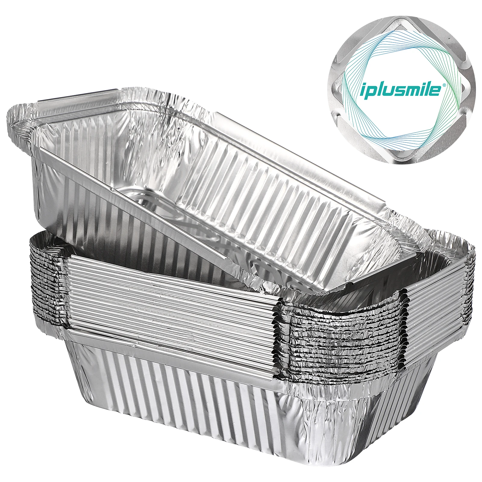 20 pcs Aluminum Baking Pans Large Capacity Oven Foil Trays Disposable Grilling Plates Heat Resistant Non Toxic
20 pcs Aluminum Baking Pans Large Capacity Oven Foil Trays Disposable Grilling Plates Heat Resistant Non Toxic