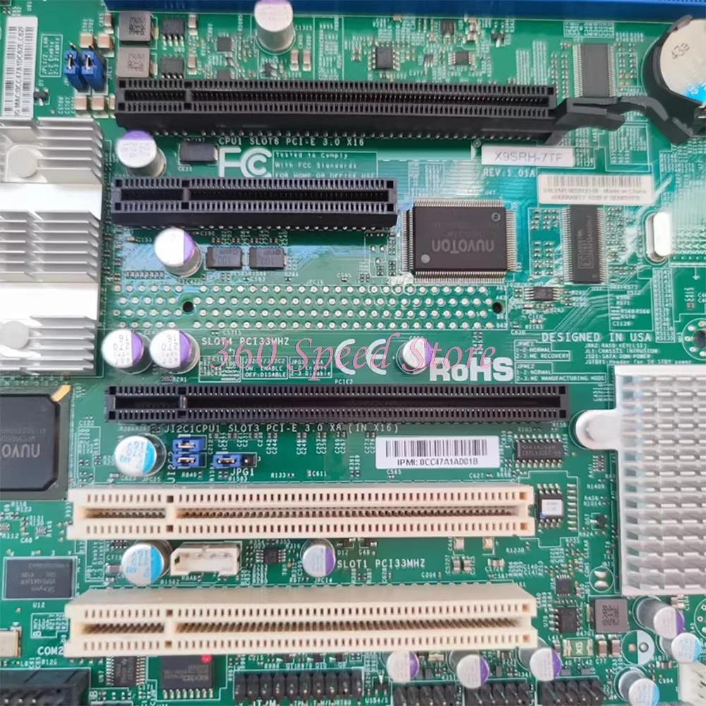 X9SRH-7TF LGA 2011 Single Channel Server Industrial Control Computer Motherboard
X9SRH-7TF LGA 2011 Single Channel Server Industrial Control Computer Motherboard