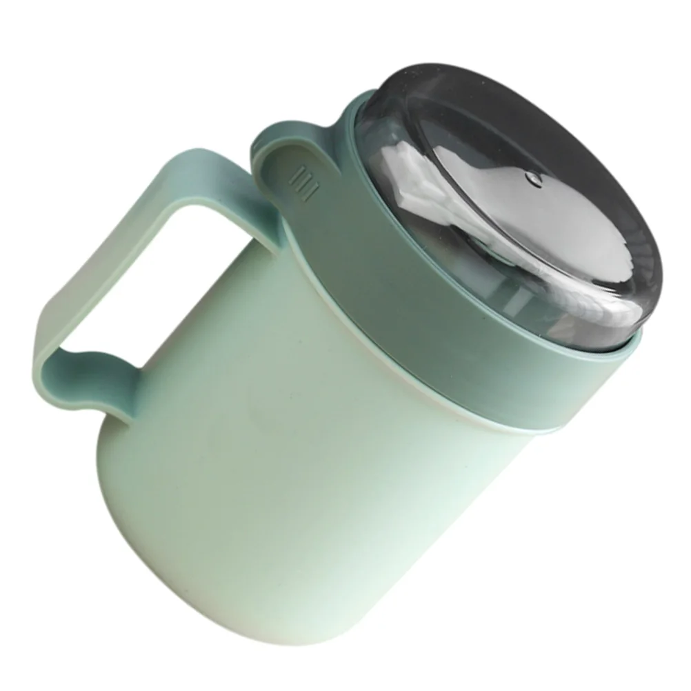 Portable Breakfast Soup Cereal Cup Cups Lid Spoon Non Slip Handle PP Material Kitchen Milk Cup Bar Use
Portable Breakfast Soup Cereal Cup Cups Lid Spoon Non Slip Handle PP Material Kitchen Milk Cup Bar Use