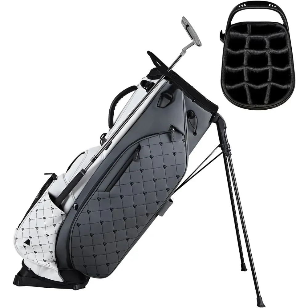 Golf Prestige-14-кратная гибридная сумка-подставка полной длины — кожа премиум-класса, внешний зажим для клюшки по индивидуальному заказу
Golf Prestige-14-кратная гибридная сумка-подставка полной длины — кожа премиум-класса, внешний зажим для клюшки по индивидуальному заказу