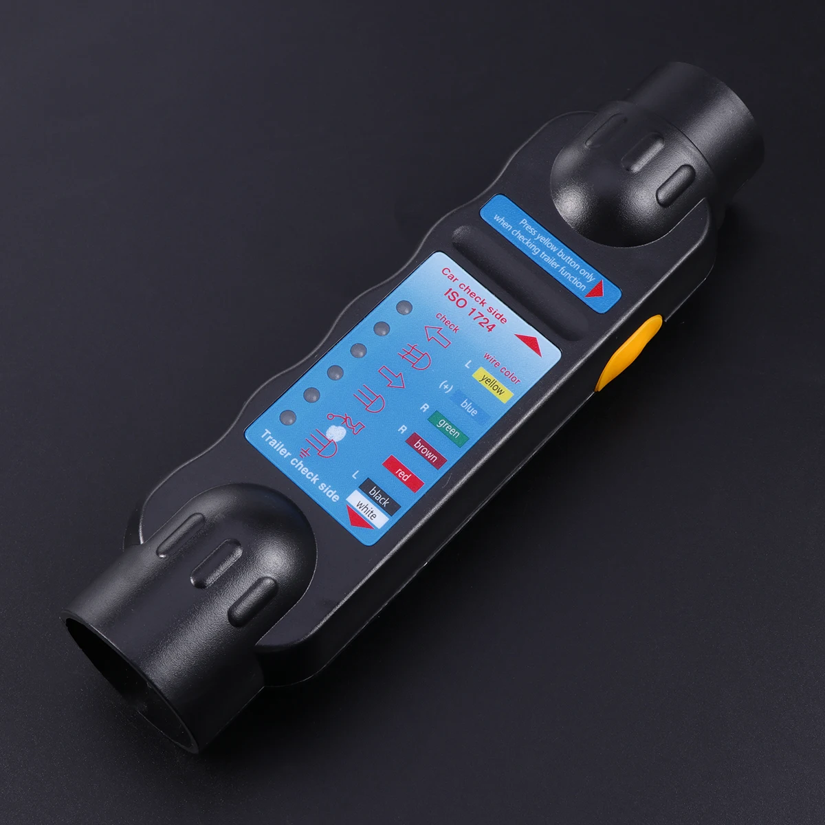 7 Pin Plug Socket Tester Trailer Light Diagnostic Tool Electeic Tester Vehicle Wiring Checker Car Testing Socket Led
7 Pin Plug Socket Tester Trailer Light Diagnostic Tool Electeic Tester Vehicle Wiring Checker Car Testing Socket Led