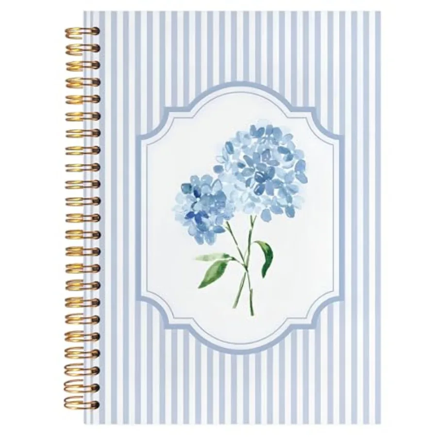 Blue Notebook Journal, Gifts, Cute and White s Girly Floral Journal Spiral Notebook Aesthetic Office Supplies, 5.5x8.3 Inch
Blue Notebook Journal, Gifts, Cute and White s Girly Floral Journal Spiral Notebook Aesthetic Office Supplies, 5.5x8.3 Inch