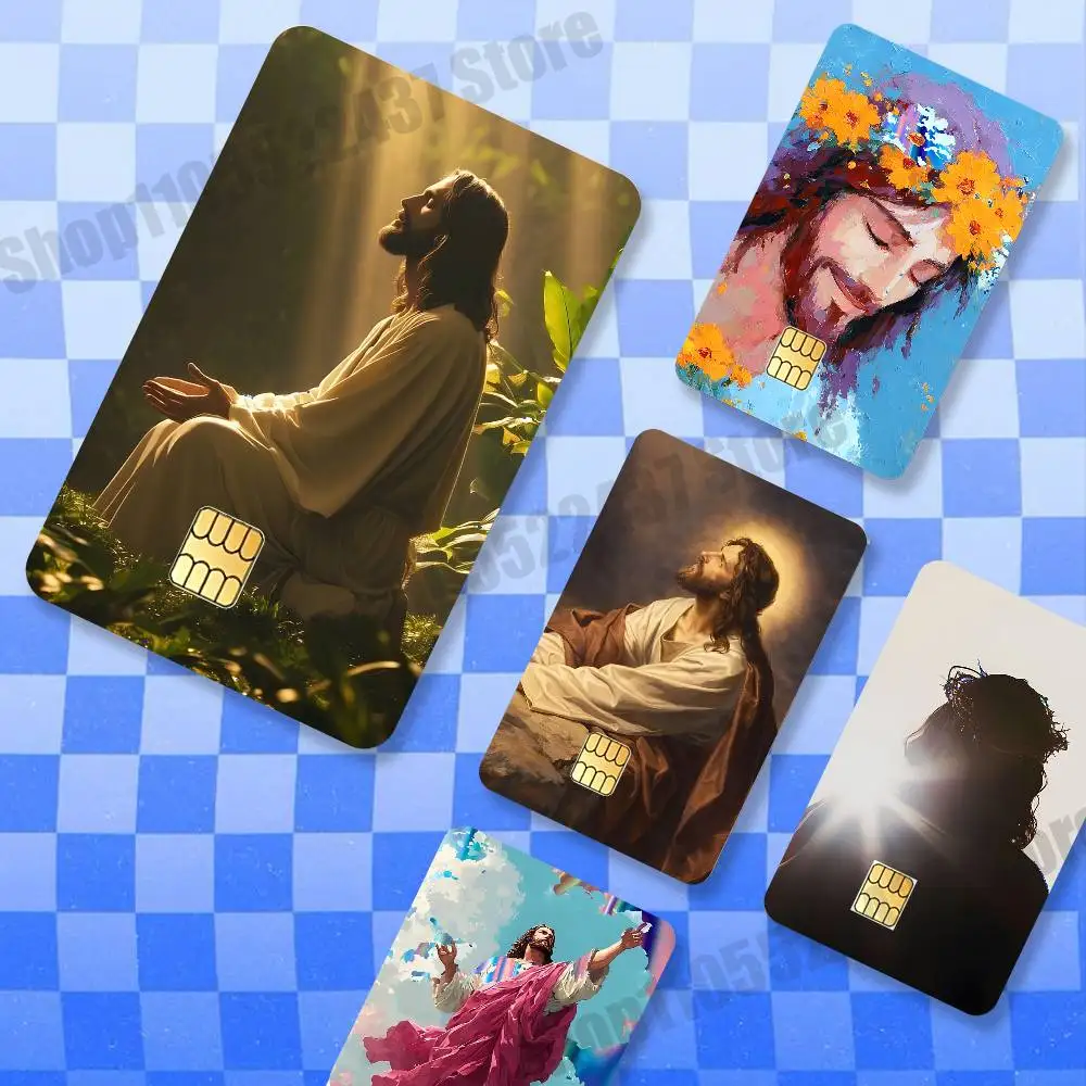 The God Jesus Art Holographic Laser Shinny Film Skin Cover Sticker for Debit Credit Card Bank Card
The God Jesus Art Holographic Laser Shinny Film Skin Cover Sticker for Debit Credit Card Bank Card