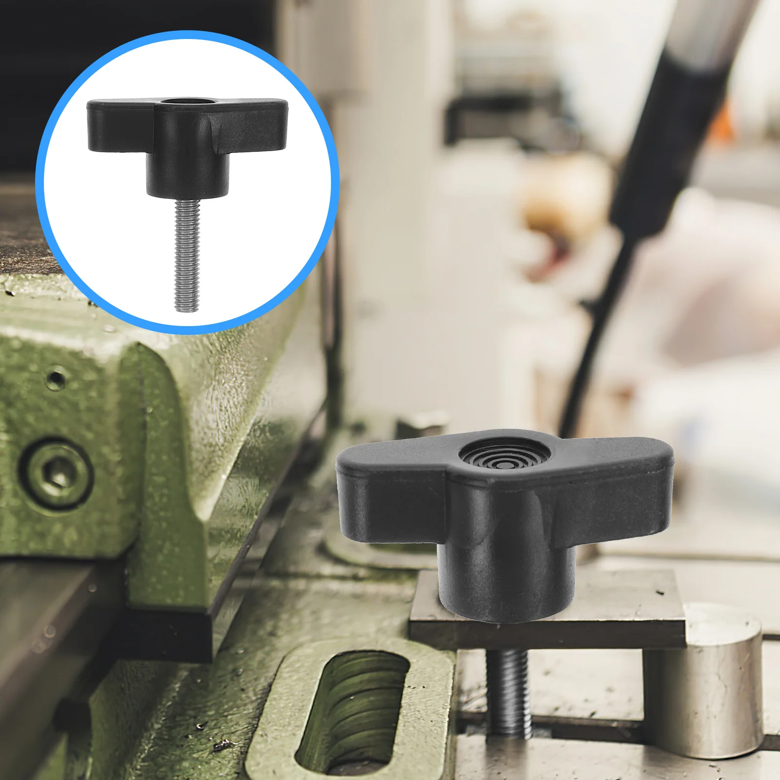 10pcs Hand Knob Screws Stainless Steel Plastic Rust-Proof Durable For Mechanical Equipment Adjustable Wing Nut Thumb Bolt
10pcs Hand Knob Screws Stainless Steel Plastic Rust-Proof Durable For Mechanical Equipment Adjustable Wing Nut Thumb Bolt