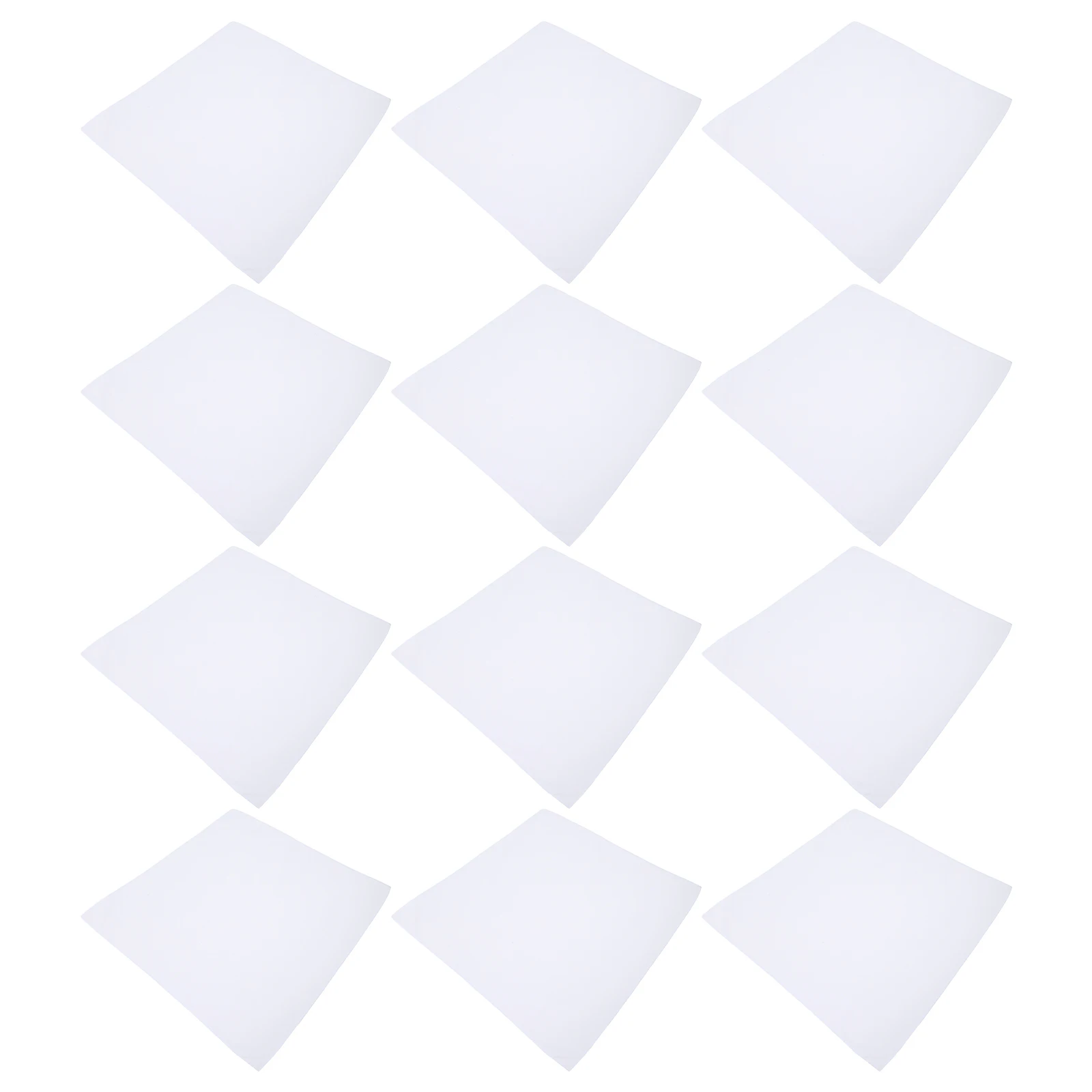 12 Pcs Cotton Handkerchiefs Pure White Square Towels for Painting DIY Crafts Absorbent Compact Lightweight Scarf
12 Pcs Cotton Handkerchiefs Pure White Square Towels for Painting DIY Crafts Absorbent Compact Lightweight Scarf