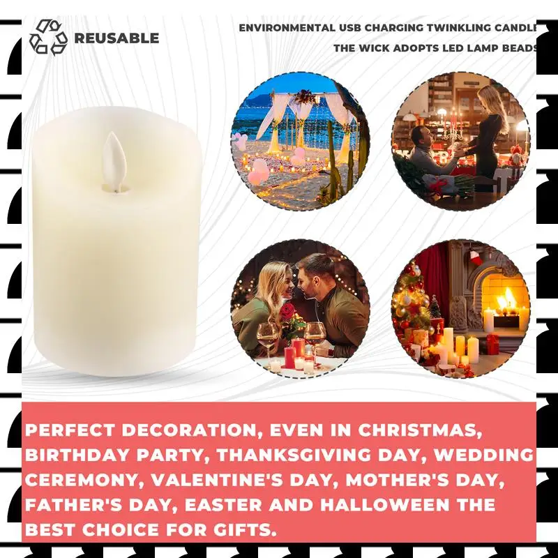 Светодиодные свечи A44U, мерцающие беспламенные свечи, перезаряжаемая свеча, свечи из настоящего воска с дистанционным управлением, 10 см и 12,5 см
Светодиодные свечи A44U, мерцающие беспламенные свечи, перезаряжаемая свеча, свечи из настоящего воска с дистанционным управлением, 10 см и 12,5 см