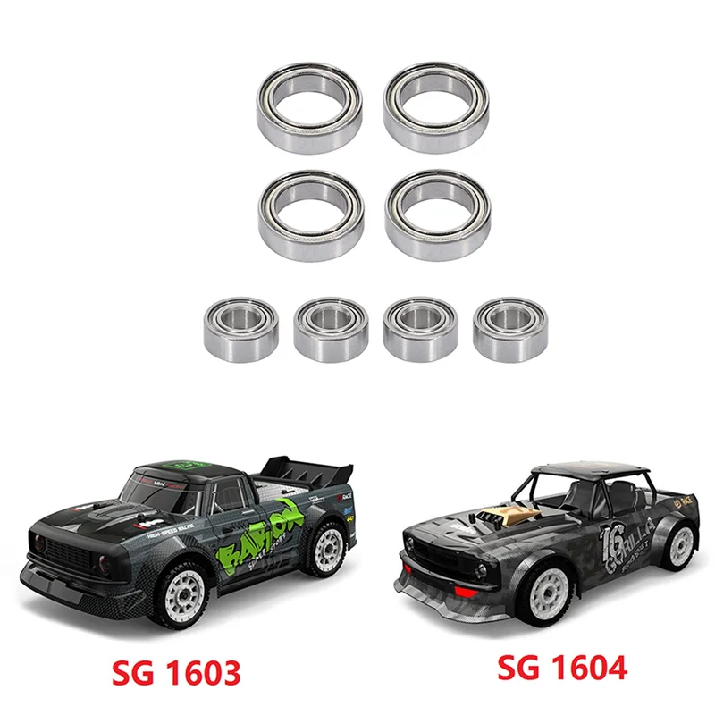 Hot Sale 16Pcs Ball Bearing Set For SG1603 SG1604 SG 1603 UDIRC UD1601 UD1602 UD1603 UD1604 1/16 RC Car Spare Parts Accessories
Hot Sale 16Pcs Ball Bearing Set For SG1603 SG1604 SG 1603 UDIRC UD1601 UD1602 UD1603 UD1604 1/16 RC Car Spare Parts Accessories